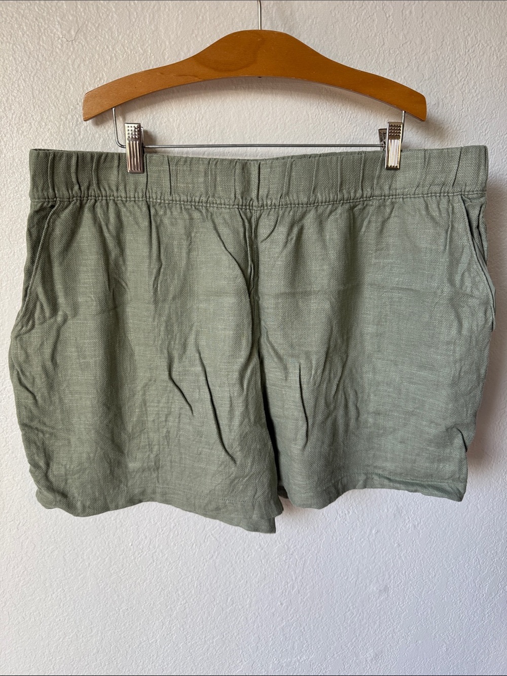 Blanknyc Linen‎ Blend Shorts